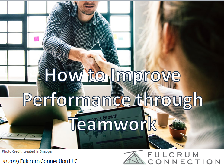 How to Improve Performance throughTeamwork Thu